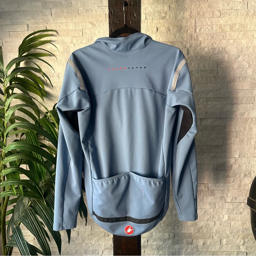 Castelli Perfetto RoS 2 Blue Fitted Cycling Jacket Size 2XL